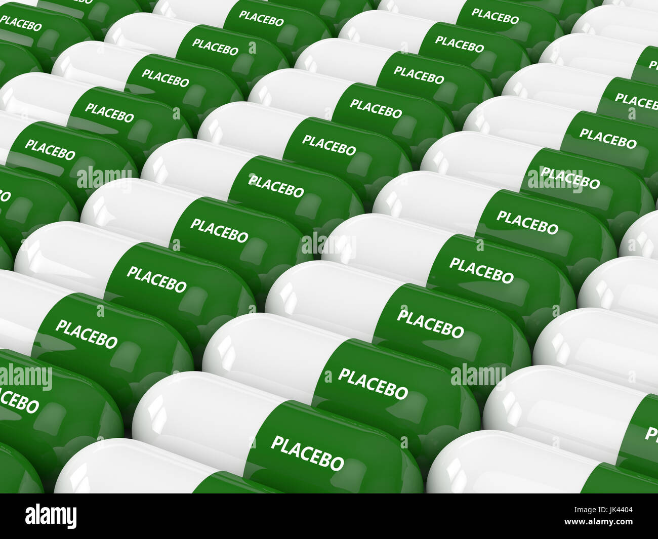 3D render of placebo pills in row Stock Photo Alamy
