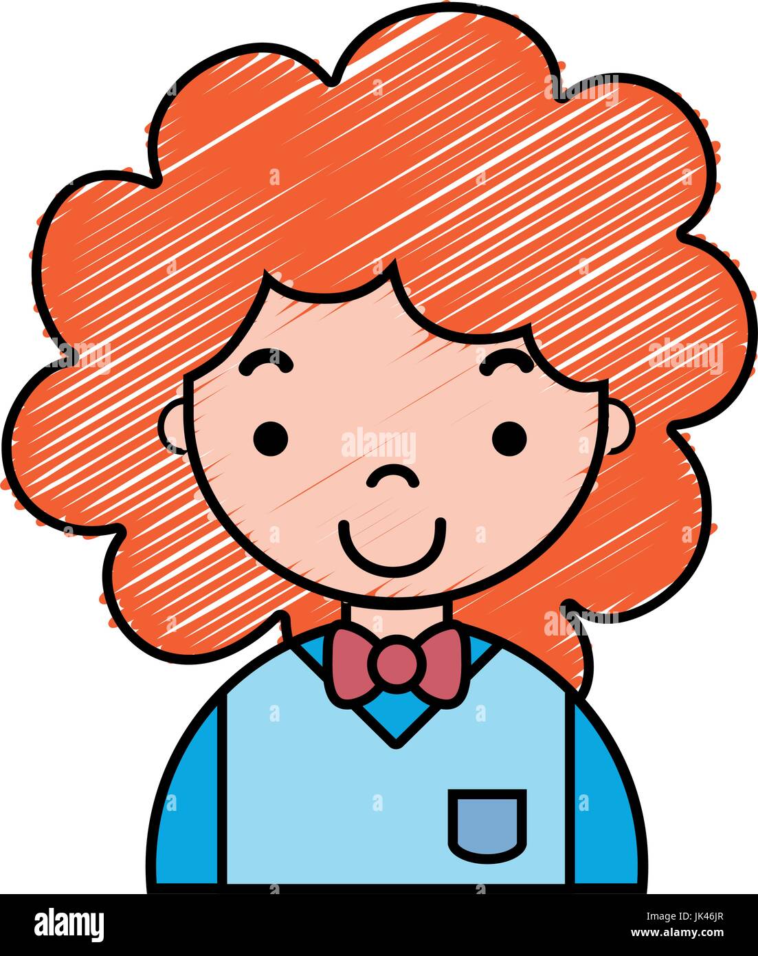 nice-boy-with-hairstyle-and-uniform-clothes-stock-vector-image-art
