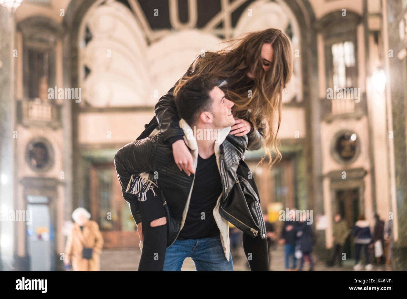 Man carrying woman hi-res stock photography and images - Alamy