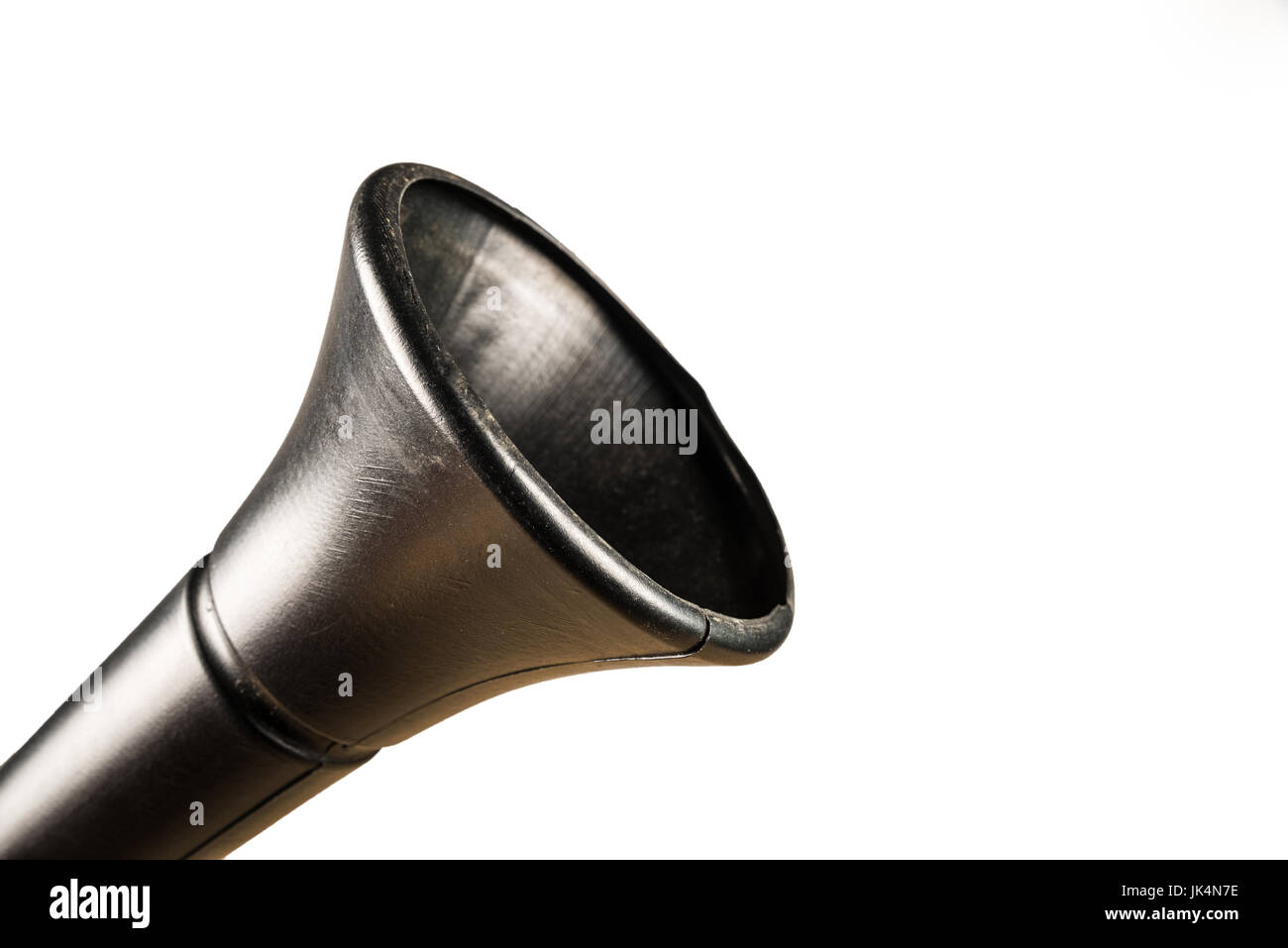 Noisy soccer fan equipment vuvuzela Stock Photo Alamy