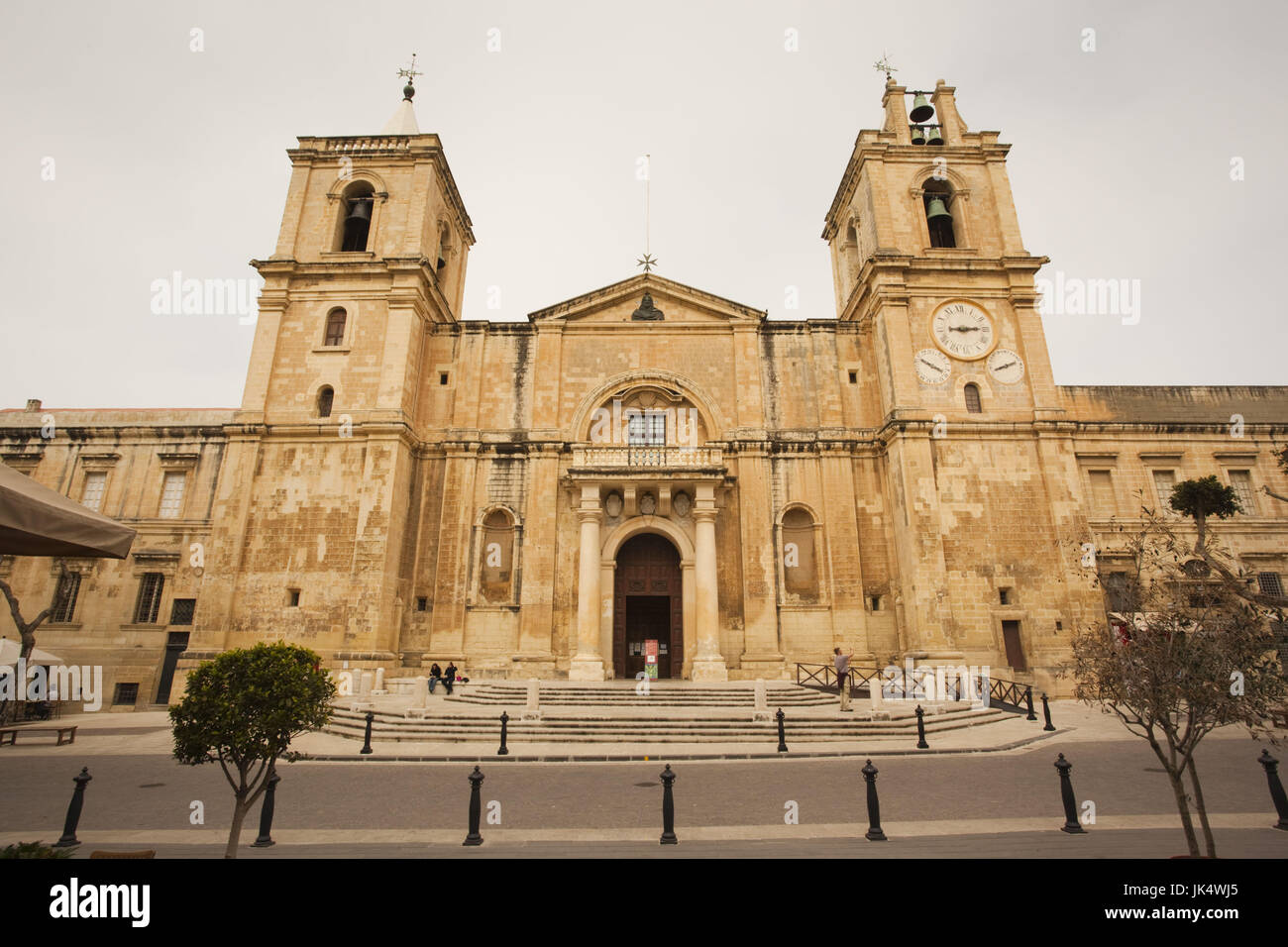 Malta, Valletta, St. John's Co-Cathedral, exterior Stock Photo