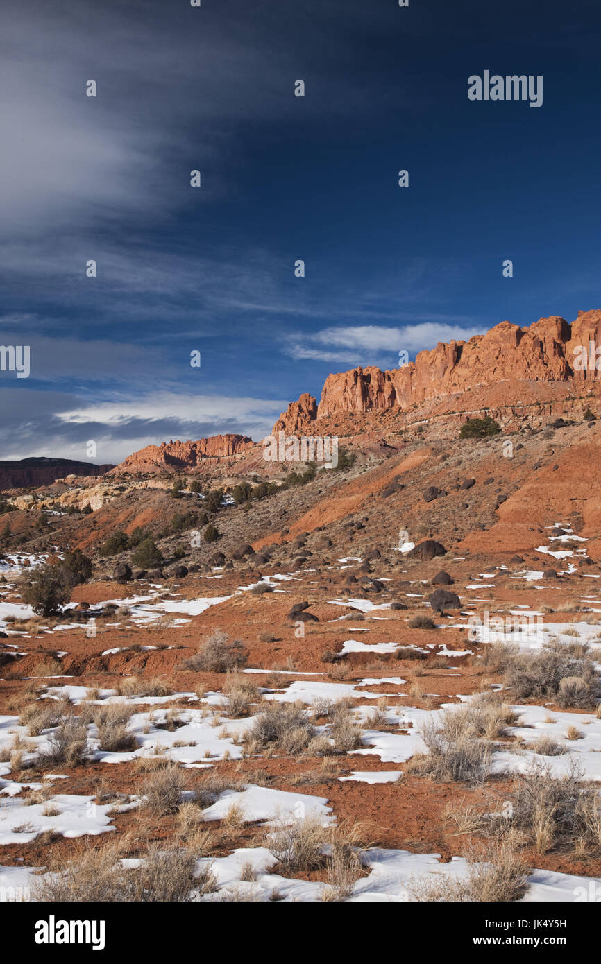 USA, Utah, Torrey, Capitol Reef National Park, Waterpocket Fold area
