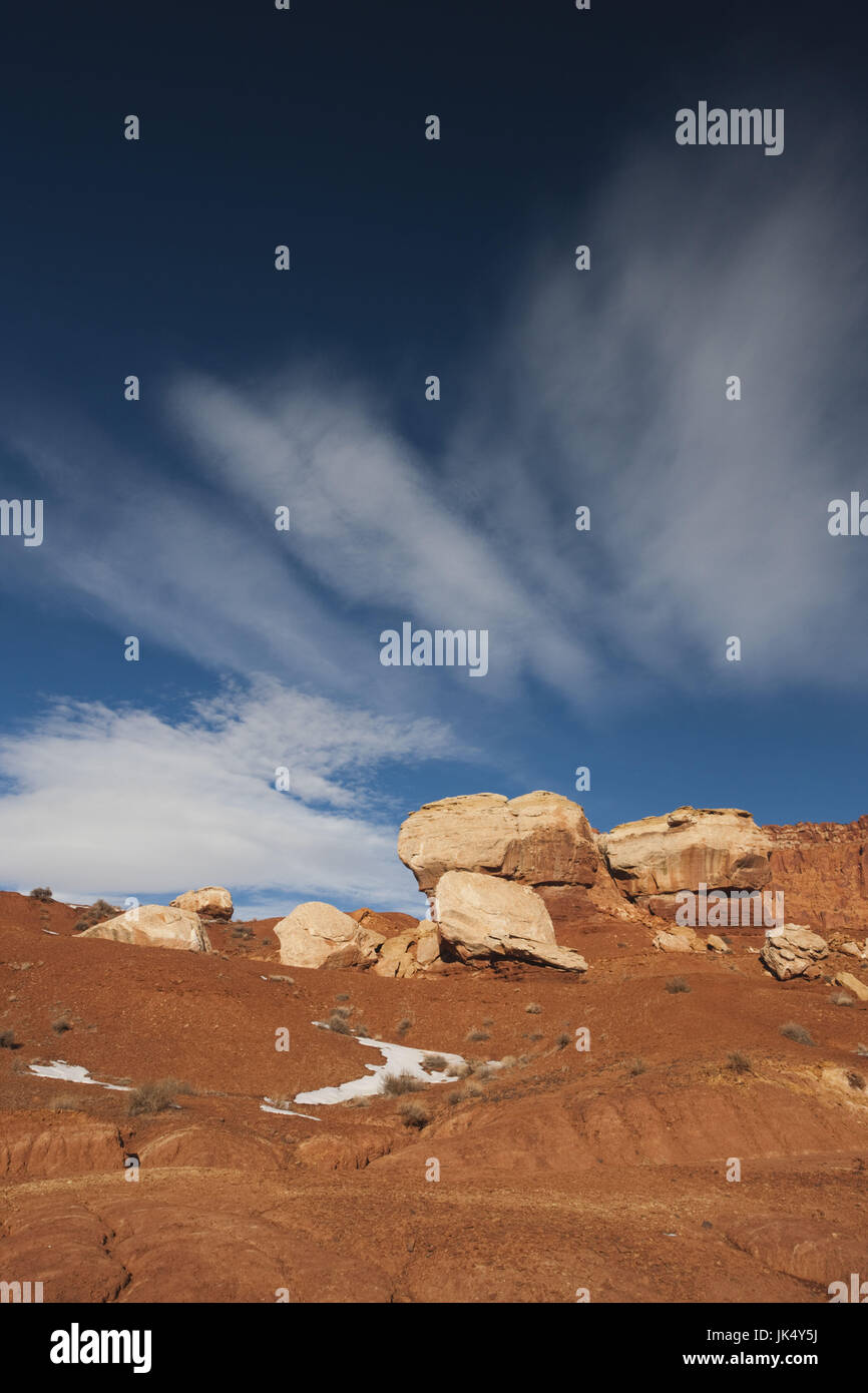 USA, Utah, Torrey, Capitol Reef National Park, Waterpocket Fold area