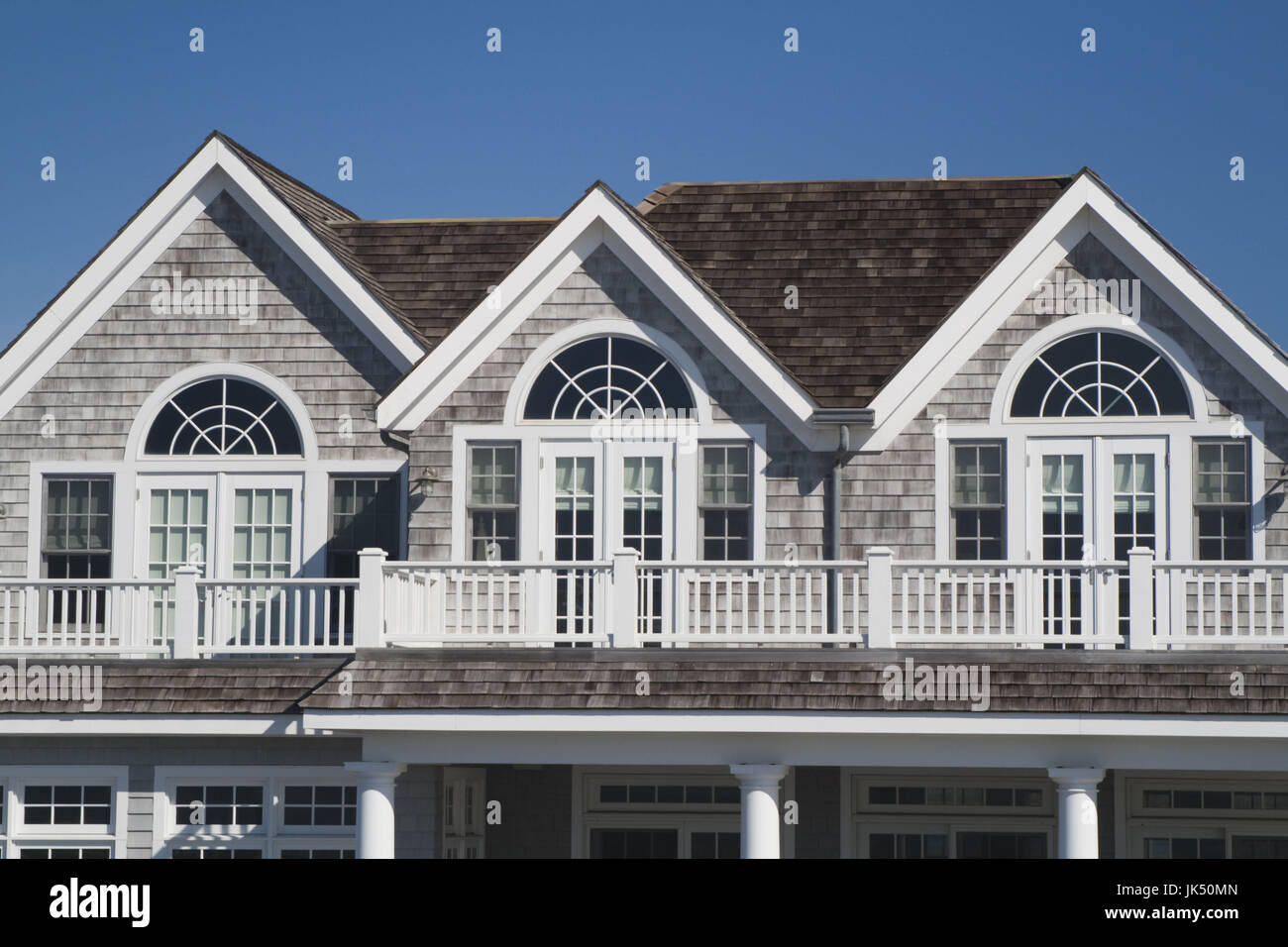 USA, New York, Long Island, The Hamptons, Westhampton Beach, beach house Stock Photo Alamy