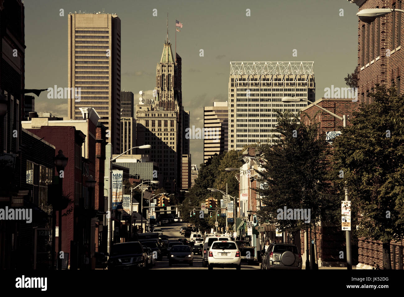 Baltimore city hi-res stock photography and images - Alamy