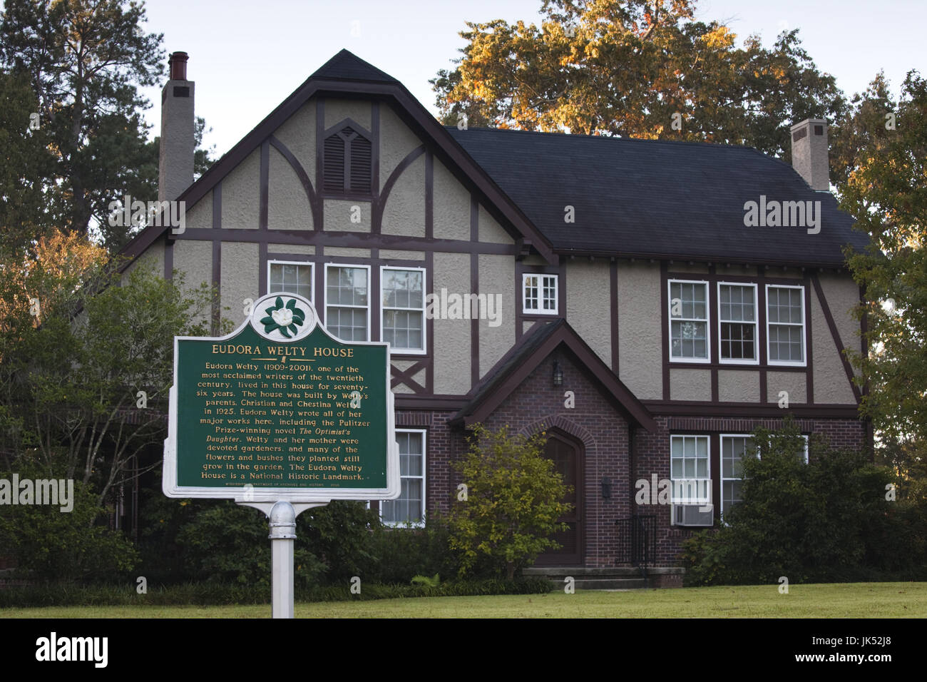 Home of noted american writer eudora welty from 1925 2001 hires stock
