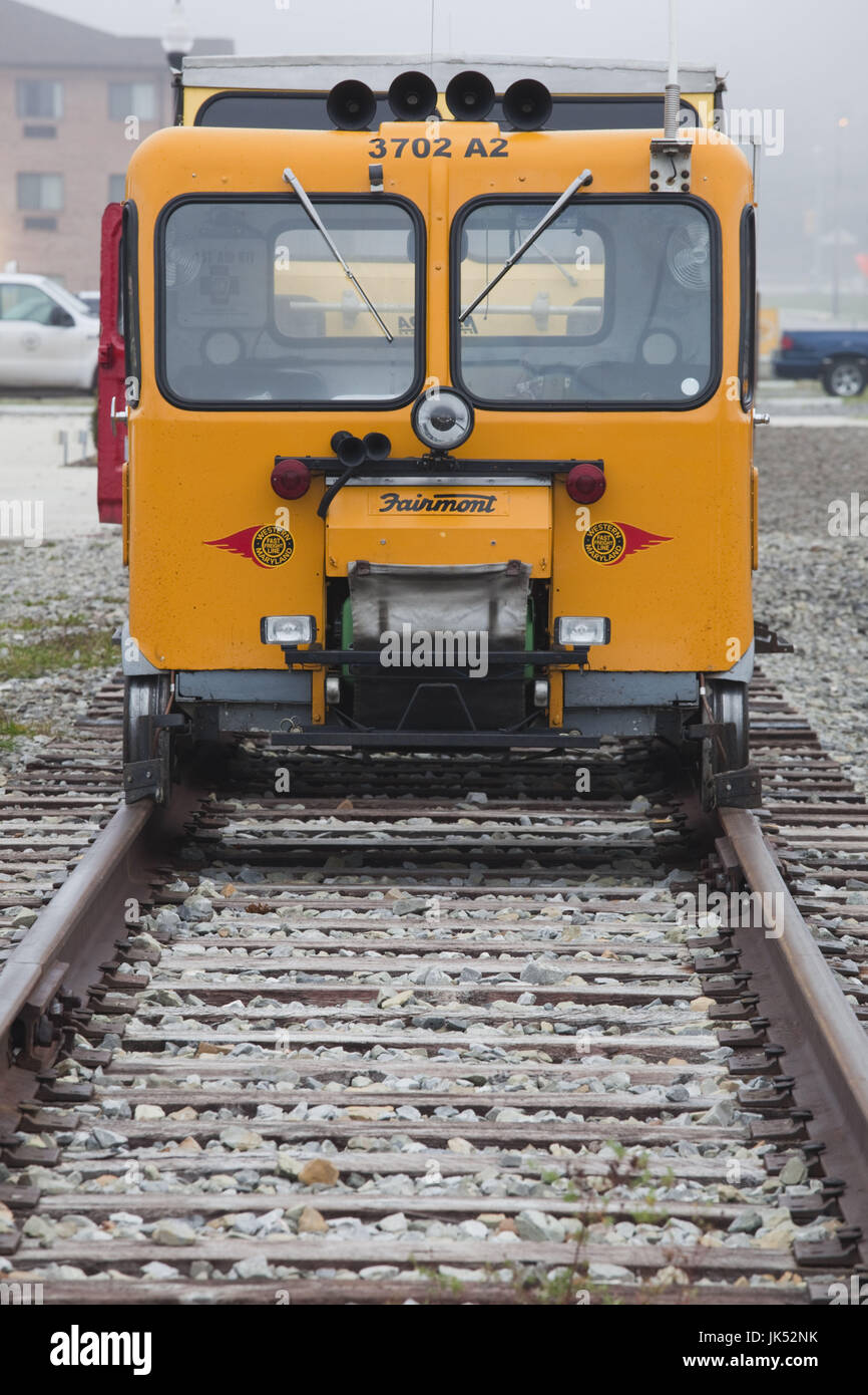 USA, West Virginia, Elkins, Rairoad Inspection Car convention, Elkins