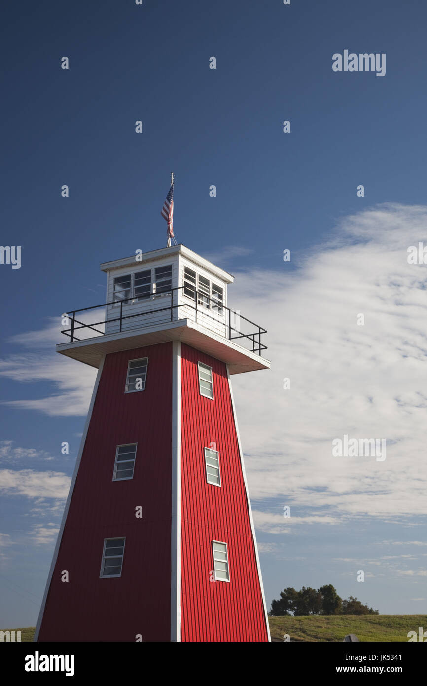 USA, Louisiana, Cajun Country, Henderson, Lake Henderson, lighthouse