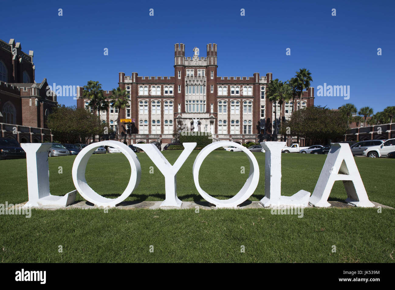 USA, Louisiana, New Orleans, Loyola University, exterior Stock Photo