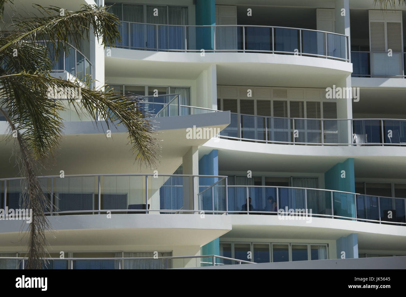 Australia, Queensland, Fraser Coast, Hervey Bay, Detail of Esplanade Street Hotel, Hervey Bay