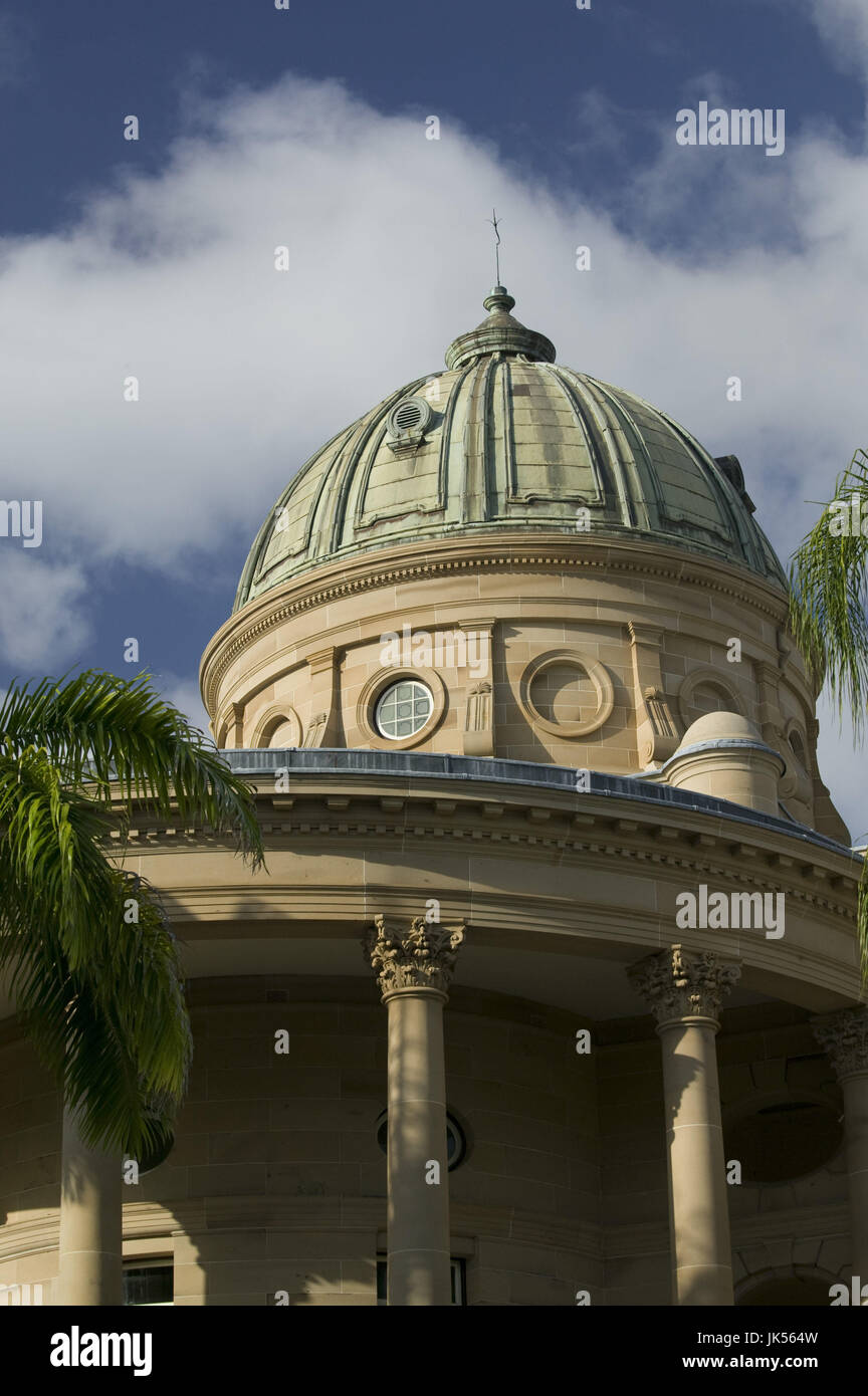 Australia, Queensland, Capricorn Coast, Rockhampton, Rockhampton Customs House, Stock Photo