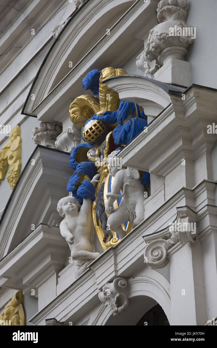 Germany, Sachsen, Leipzig, Alte Börse Old Stock Exchange, Detail, Stock Photo