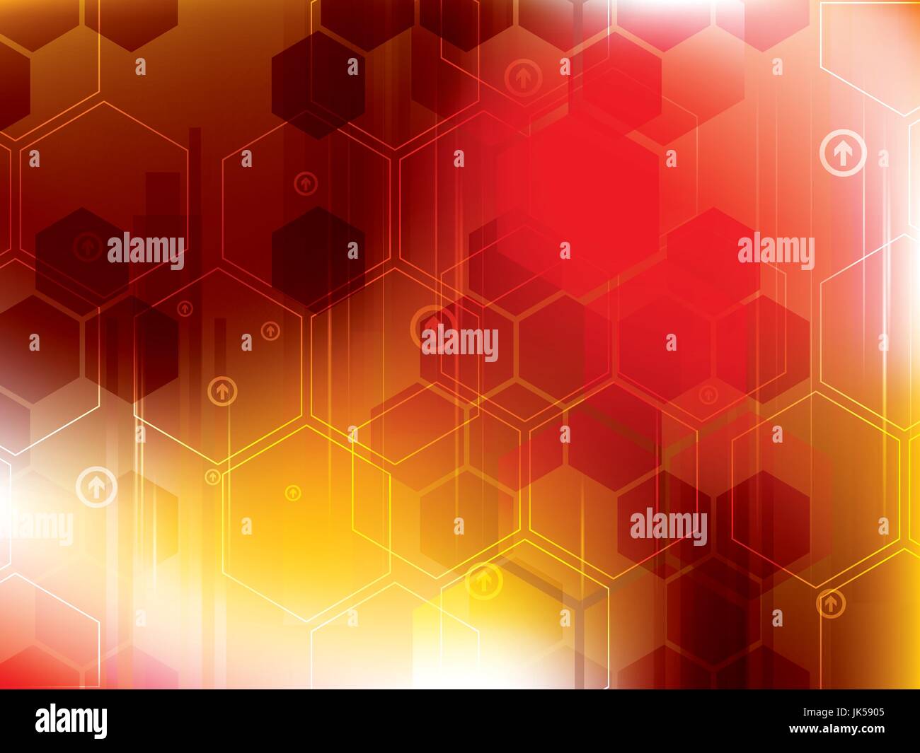 abstract technology background with hexagons Stock Vector Image & Art ...