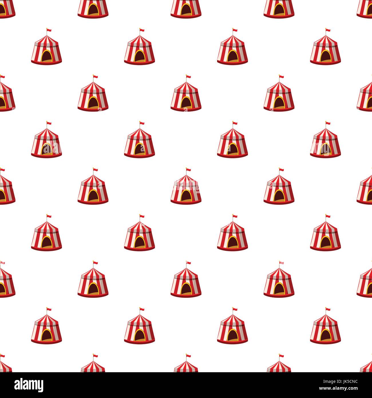 Circus tent pattern seamless repeat in cartoon style vector ...