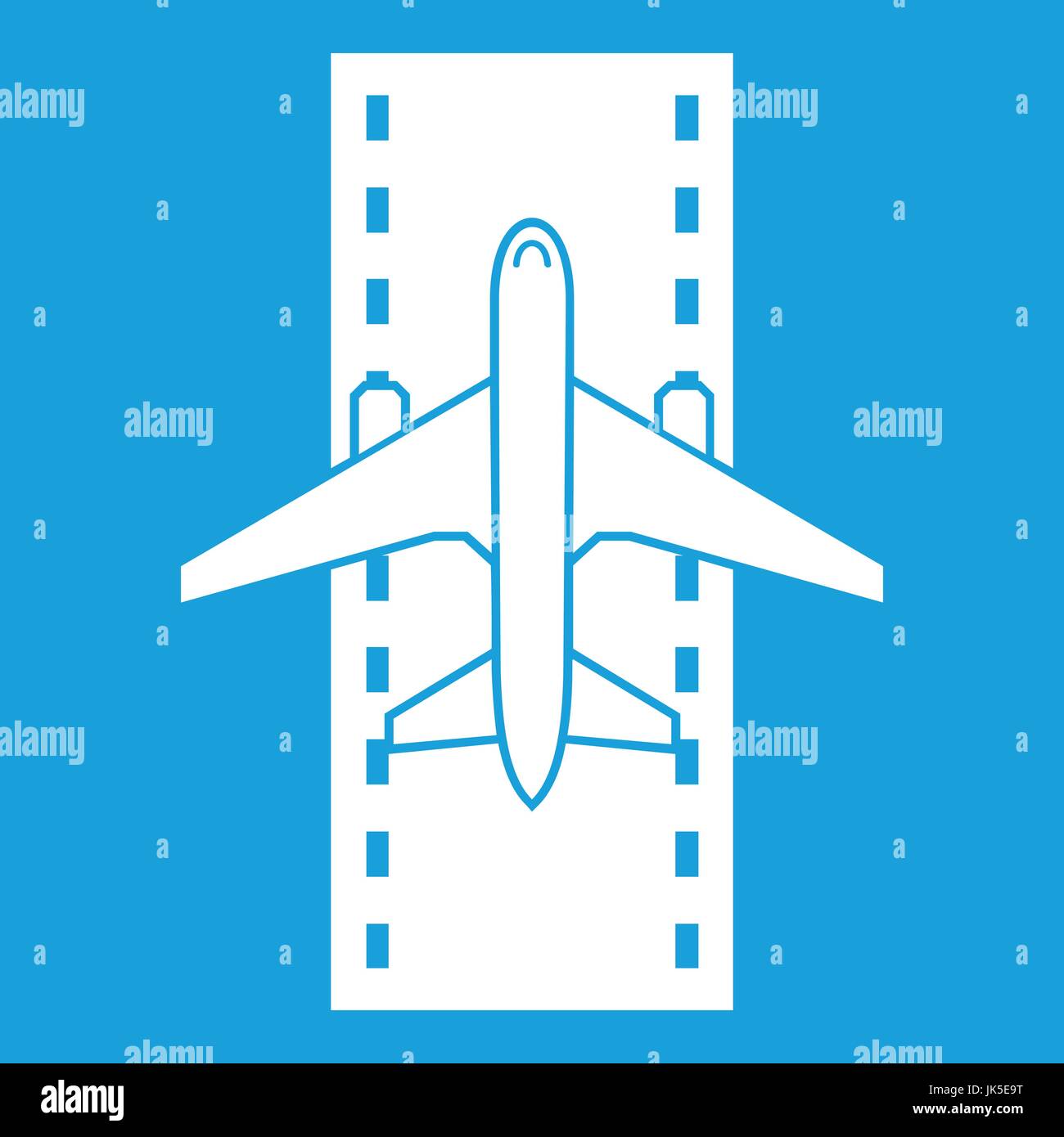 Runway and taxiway Stock Vector Images - Alamy