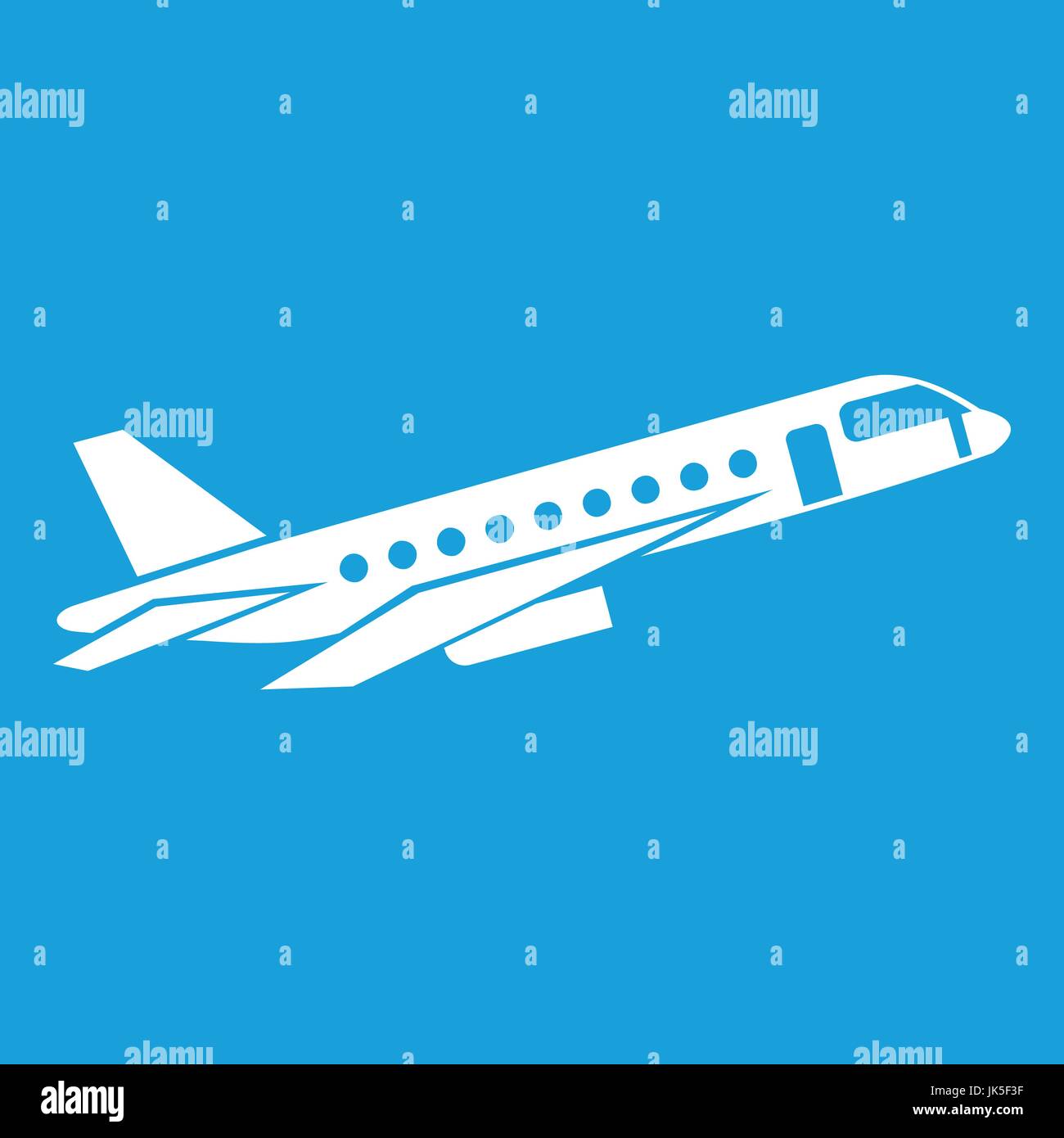 Plane taking off runway Stock Vector Images - Alamy