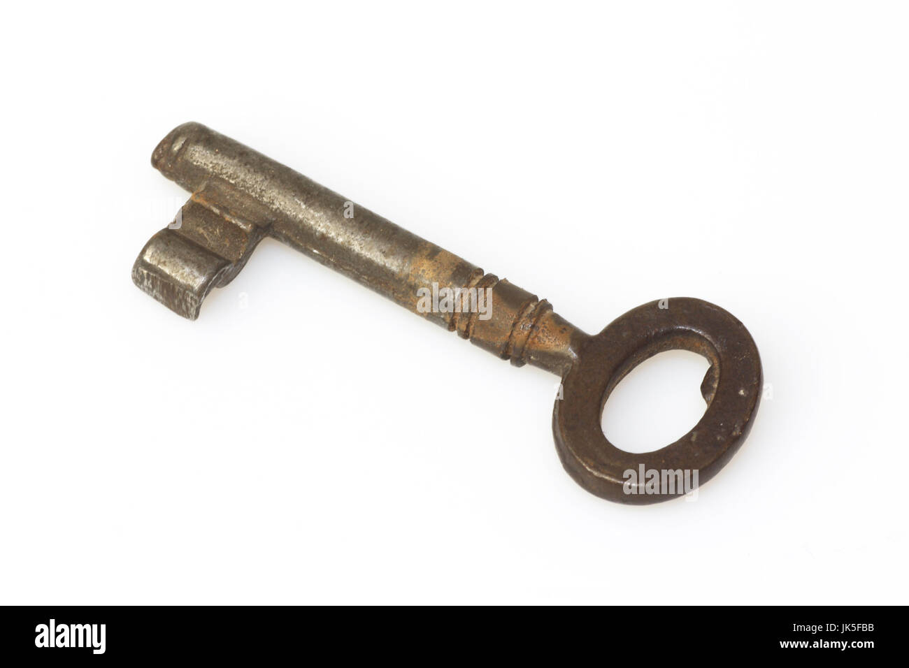 Skeleton key Isolated on white Background Stock Photo - Alamy