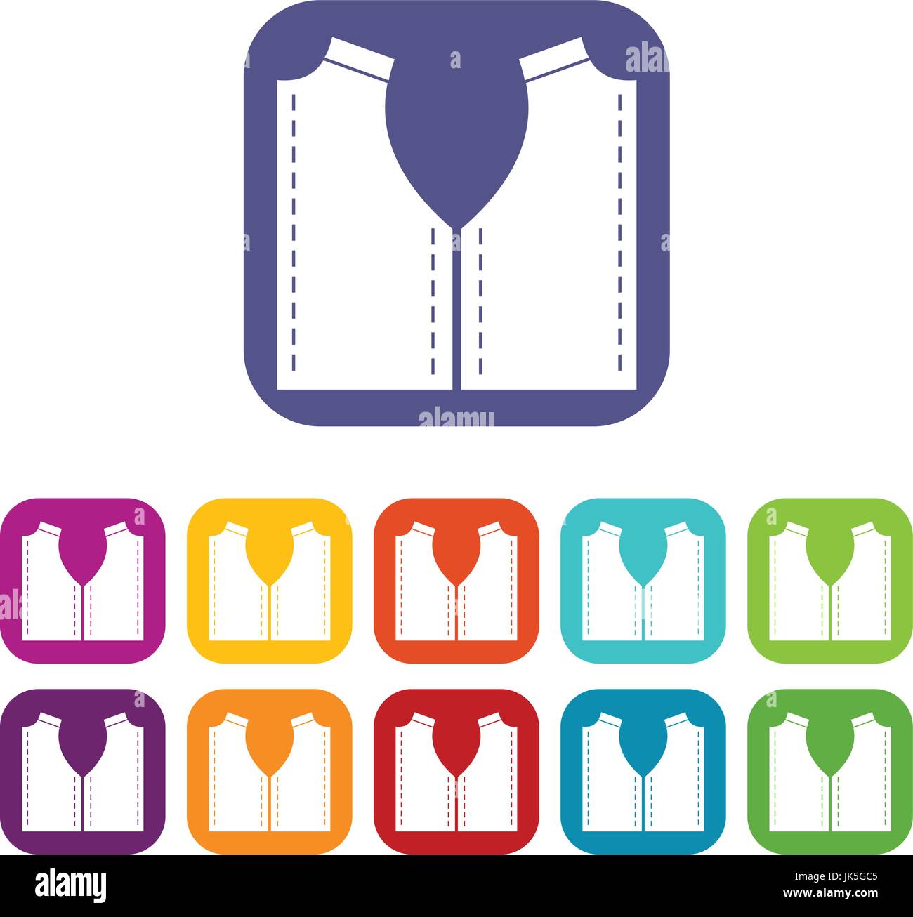 Pattern for sewing icons set Stock Vector Image & Art - Alamy