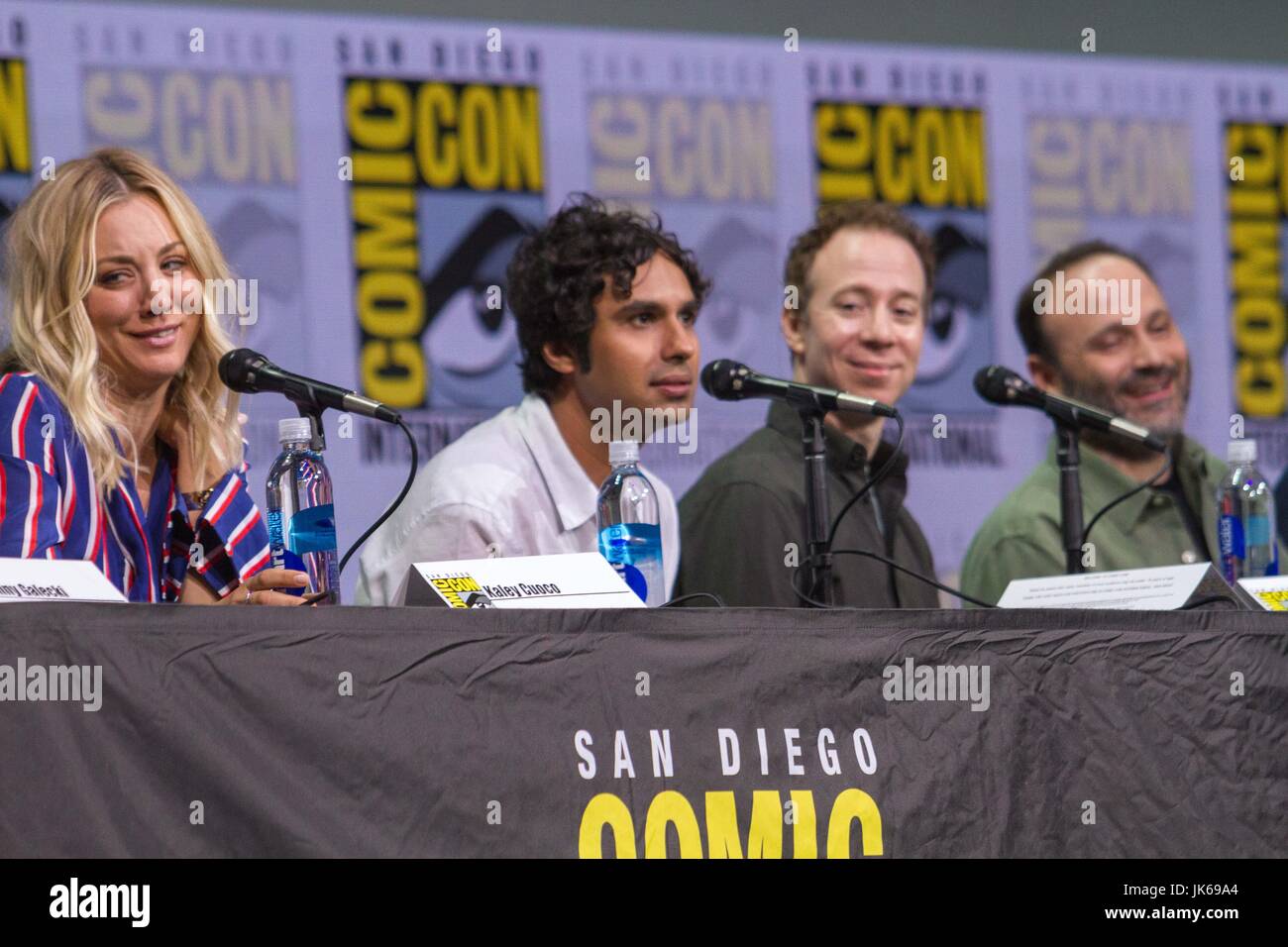 San Diego, US. 21st July, 2017. Day 2 of Comic Con .Even more people
