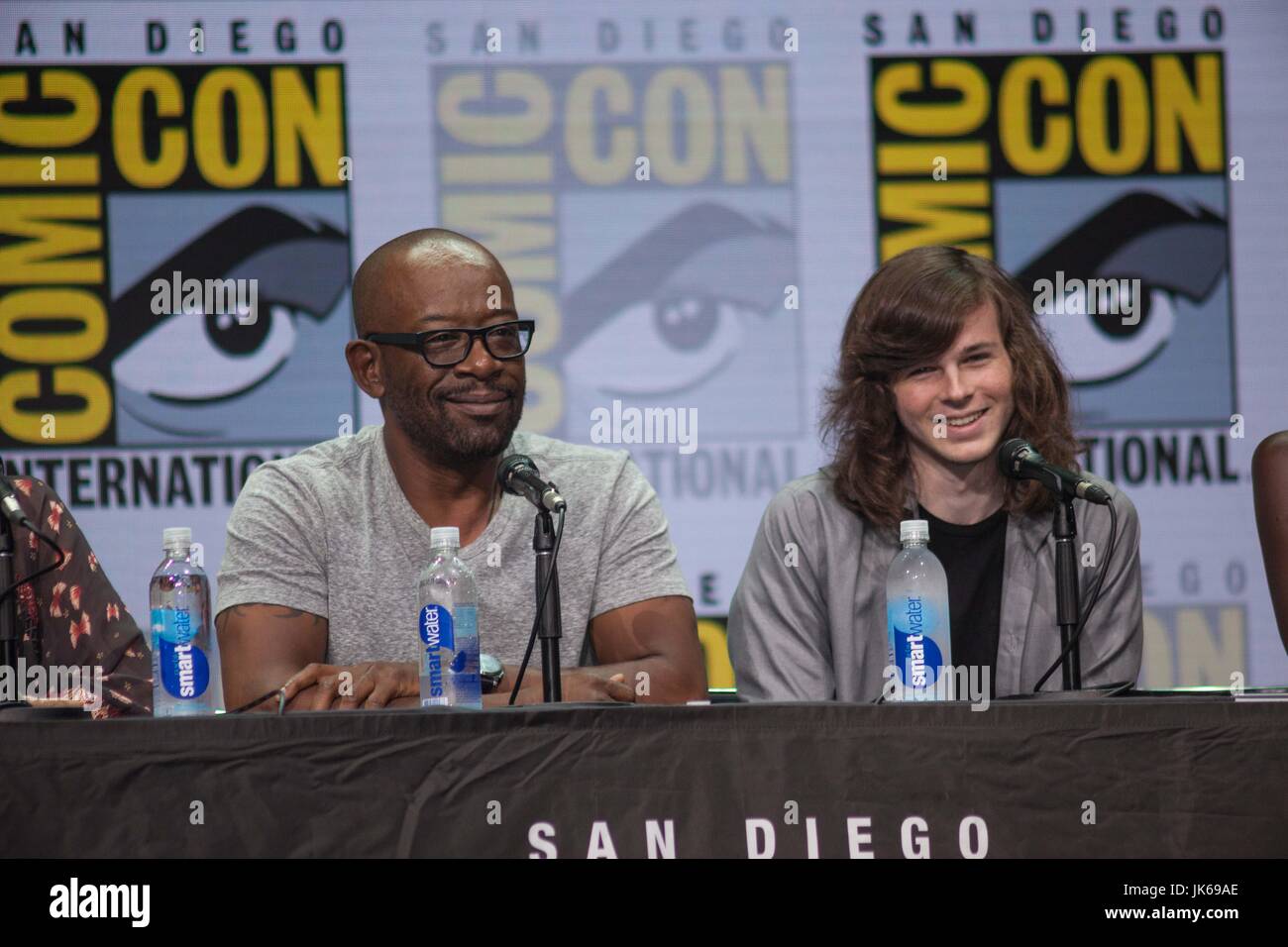 San Diego, US. 21st July, 2017. Day 2 of Comic Con .Even more people