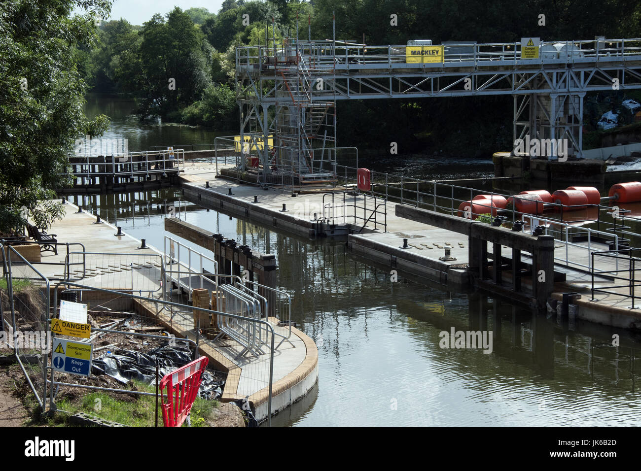 East Farleigh Kent UK Saturday 22nd July 2017 The Lock At East East Farleigh Kent UK Saturday 22nd July 2017 The Lock At East
