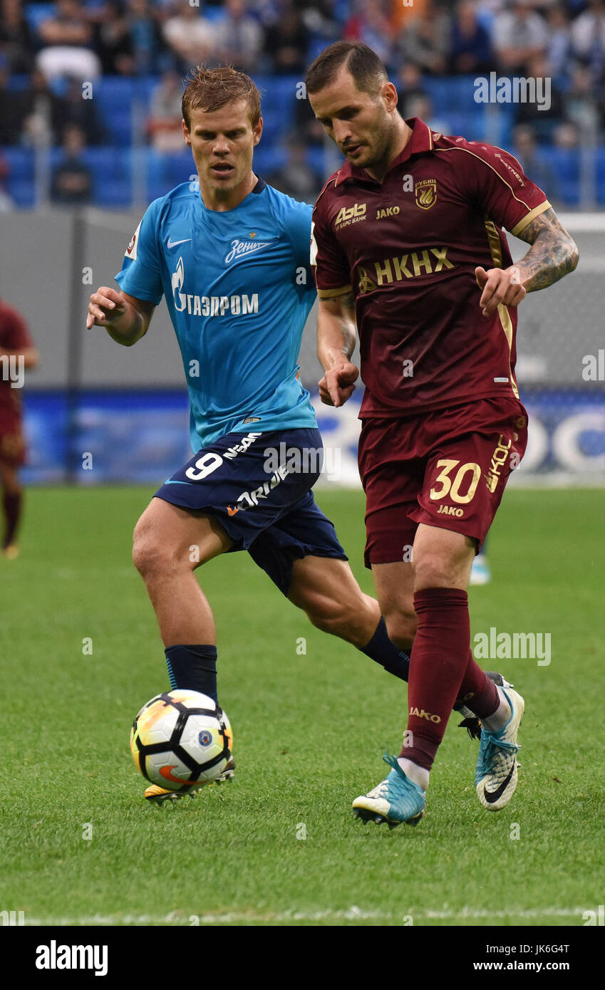 April 18, 2018, Russia, St. Petersburg. ROSSGOSSTRAKH Russian Football Championship  2017 18. FC