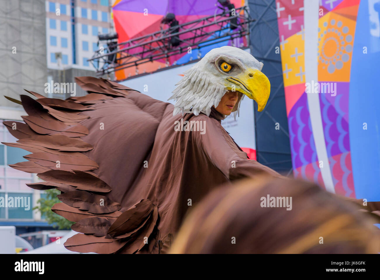 Vancouver, Canada. 22nd July, 2017. The Drum is Calling Festival