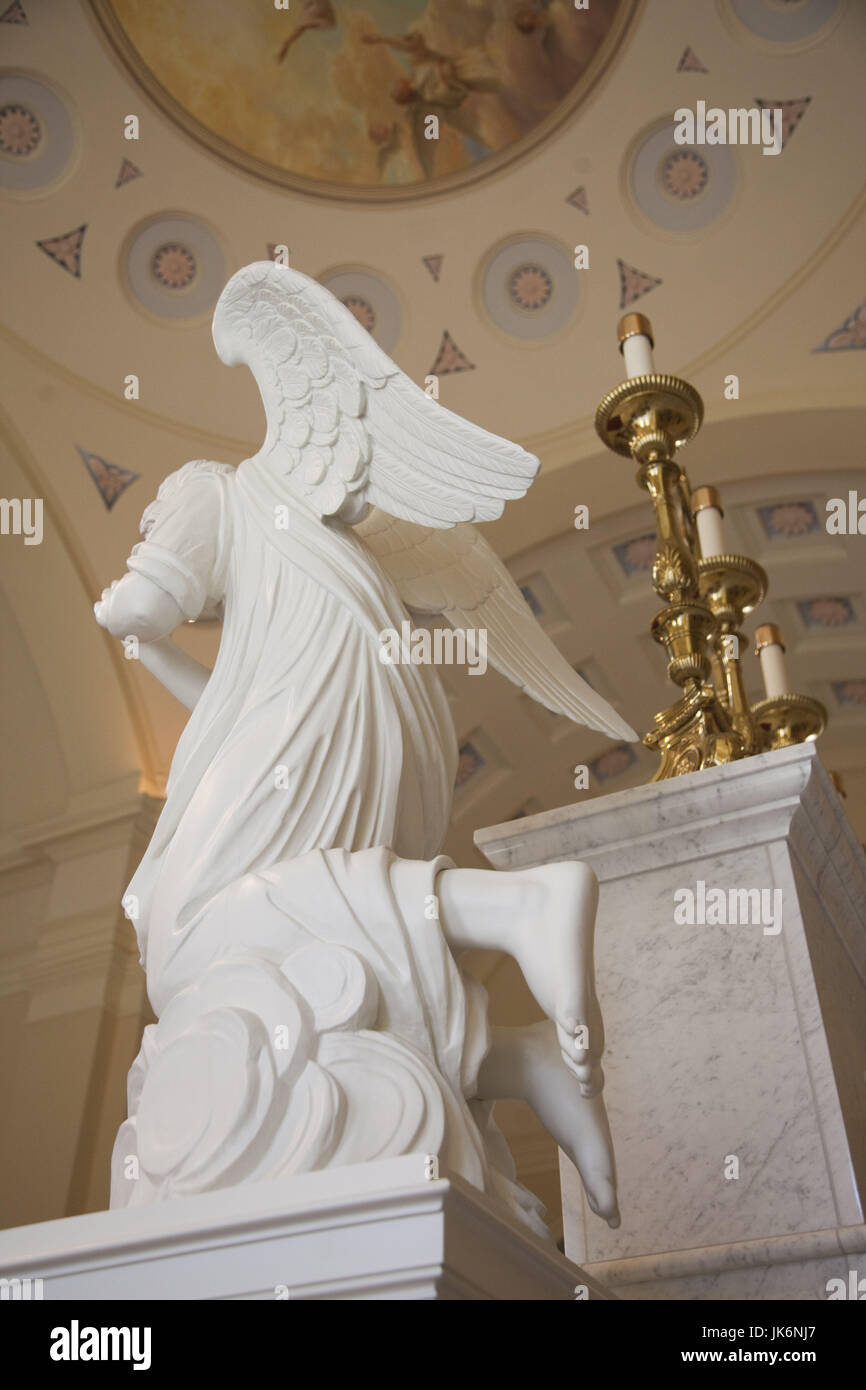 USA, Maryland, Baltimore, Baltimore Basilica, interior Stock Photo