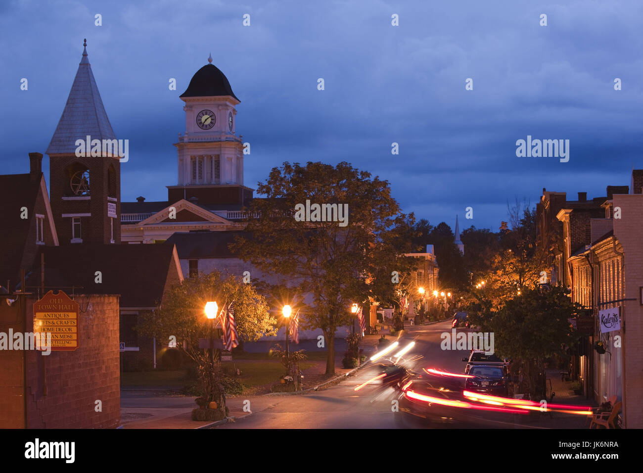 USA, Tennessee, Jonesborough, Oldest town in Tennessee, Main Street