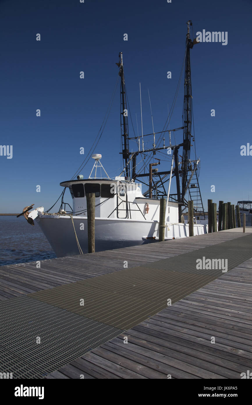 USA, Florida, Florida Panhandle, Apalachicola, fishing boat Stock Photo