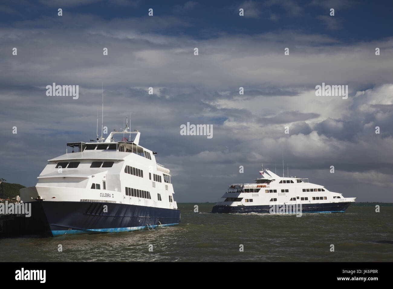Puerto Rico, East Coast, Fajardo, ferry to Vieques and Culebra Islands  Stock Photo - Alamy