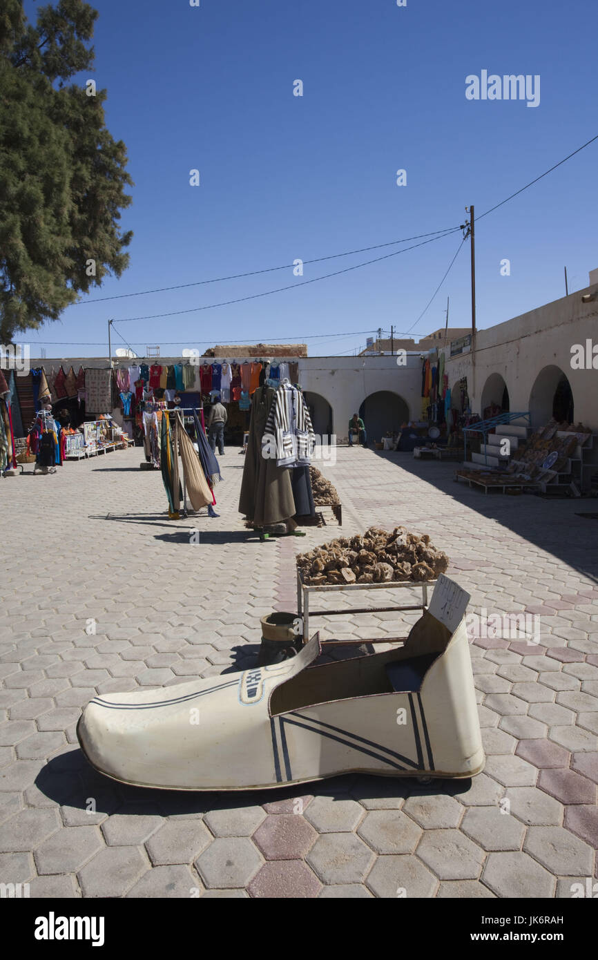 Tunisia, Sahara Desert, Douz, souq-market Stock Photo