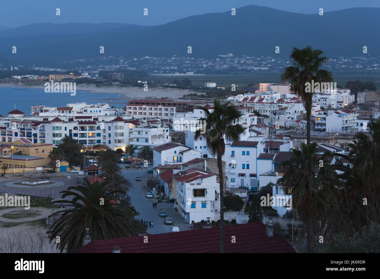 Tunisia, Northern Tunisia, Tabarka, elevated town view Stock Photo Alamy