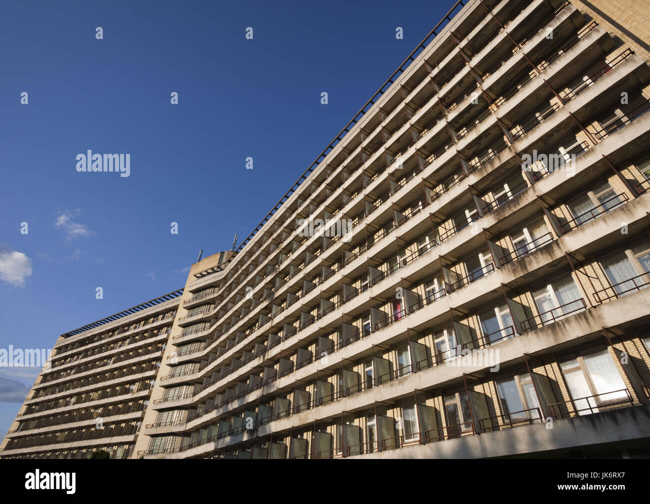 Lithuania, Southern Lithuania, Druskininkai, Soviet-era Nemunas Sanatorium Stock Photo