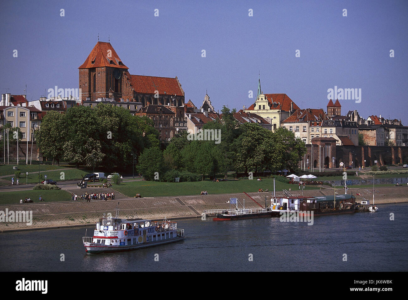 Polen, KujawienPommern, Torun, Stadtansicht, Altstadt, Kirche