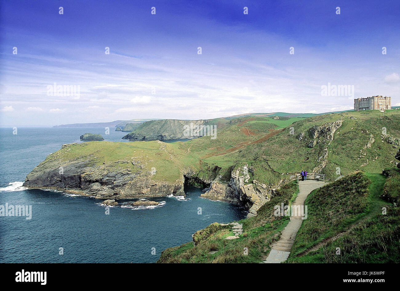 Camelot schloss cornwall hi-res stock photography and images - Alamy
