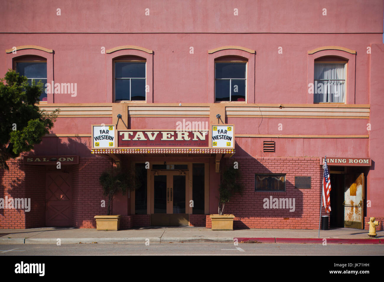USA, California, Southern California, Guadalupe, Tavern building Stock