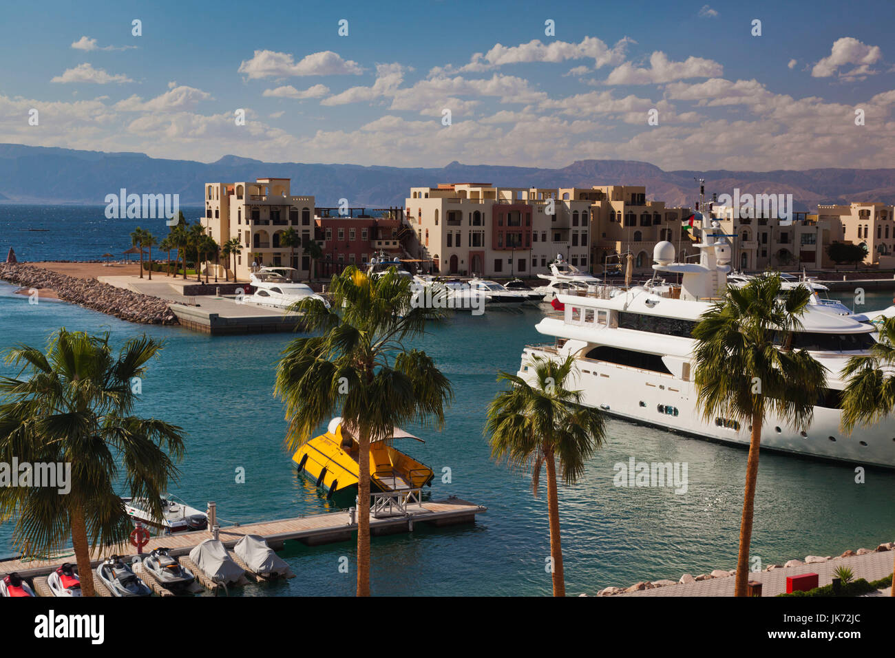 Jordan, Aqaba, Tala Harbor development, marina Stock Photo Alamy