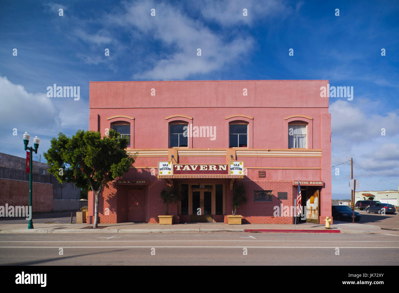 USA, California, Southern California, Guadalupe, Tavern building Stock