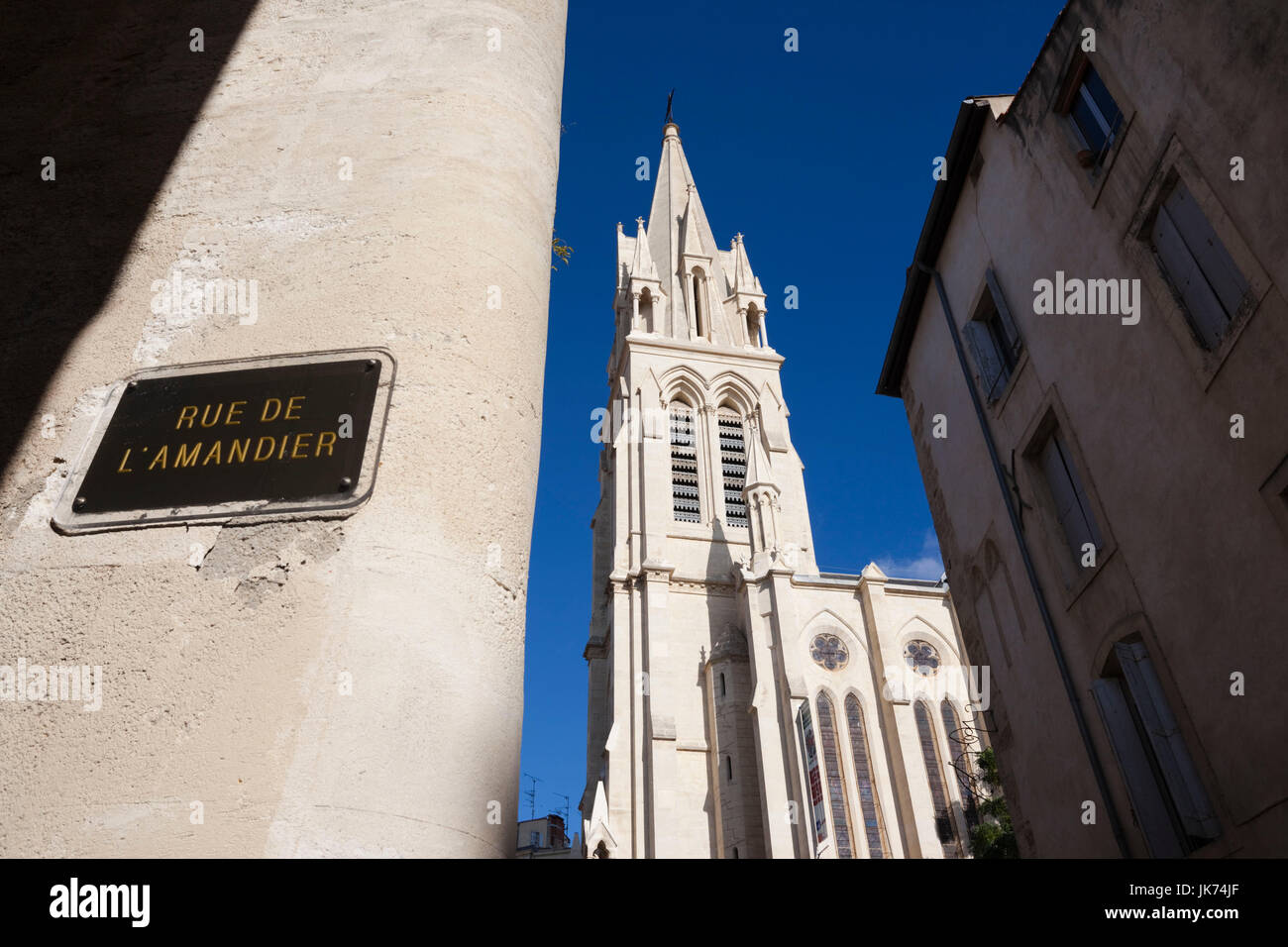 France, Languedoc-Roussillon, Herault Department, Montpellier, Eglise St-Anne church Stock Photo