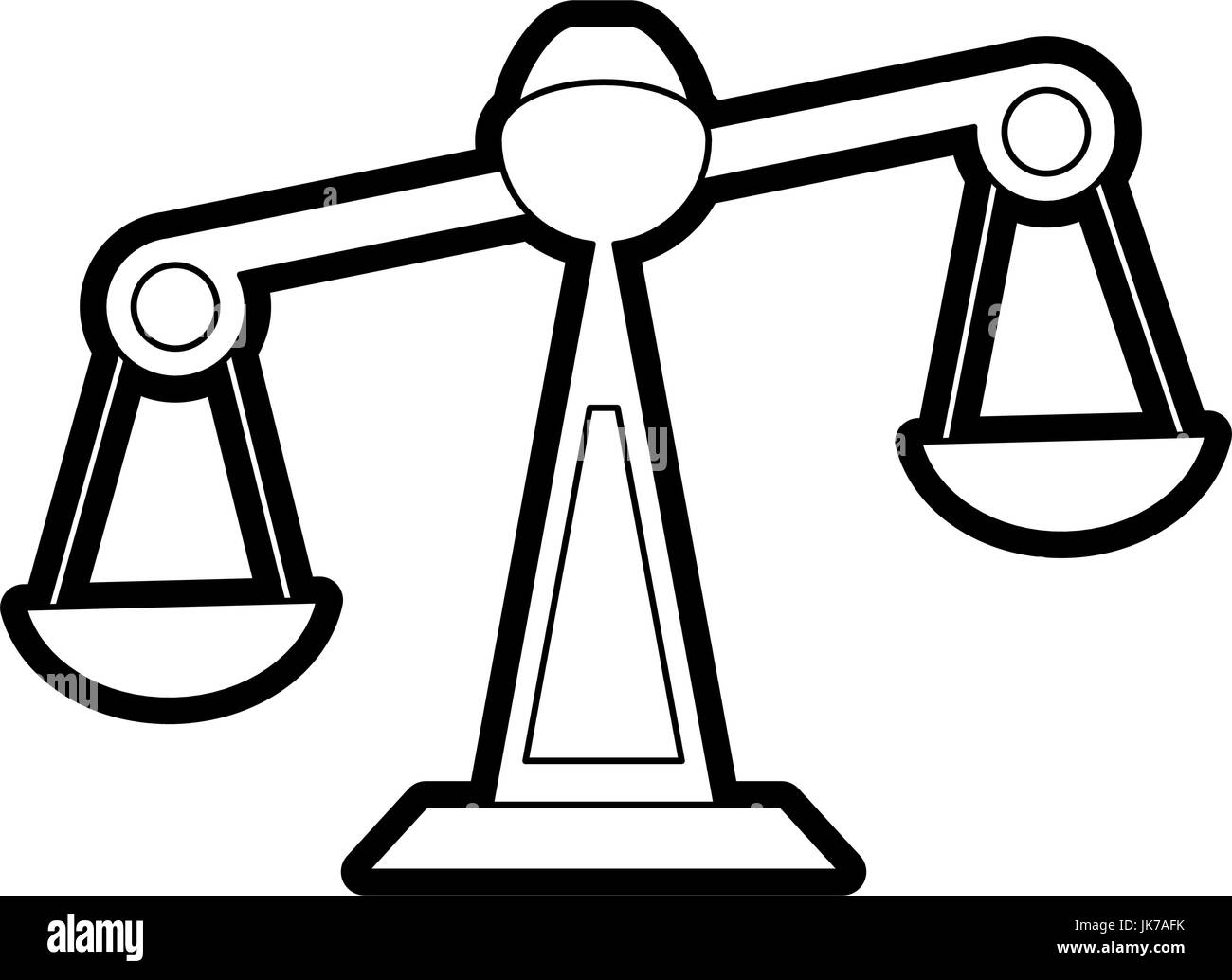 justice scale icon image Stock Vector Image & Art Alamy