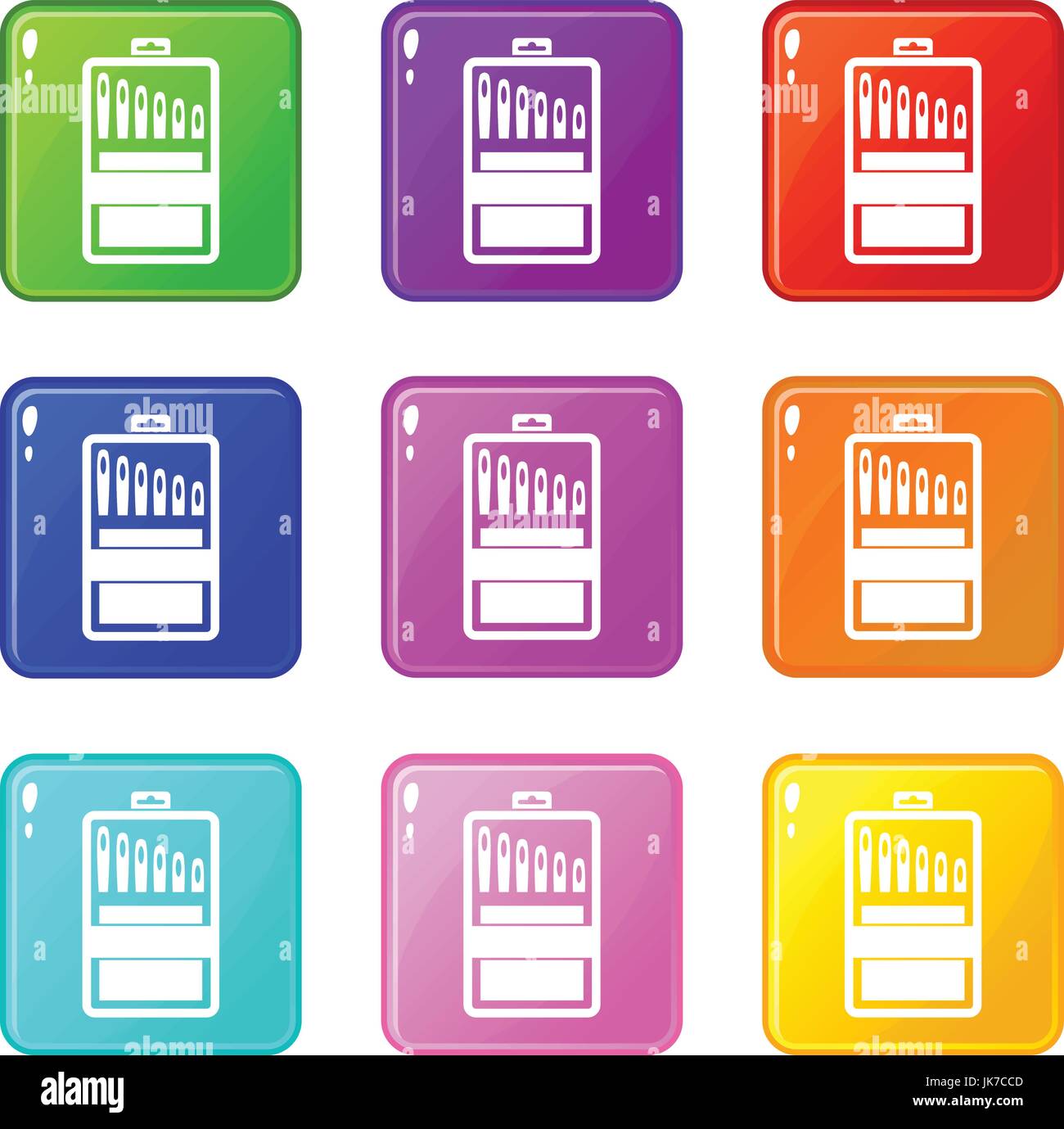 Set of needles set 9 Stock Vector Image & Art - Alamy
