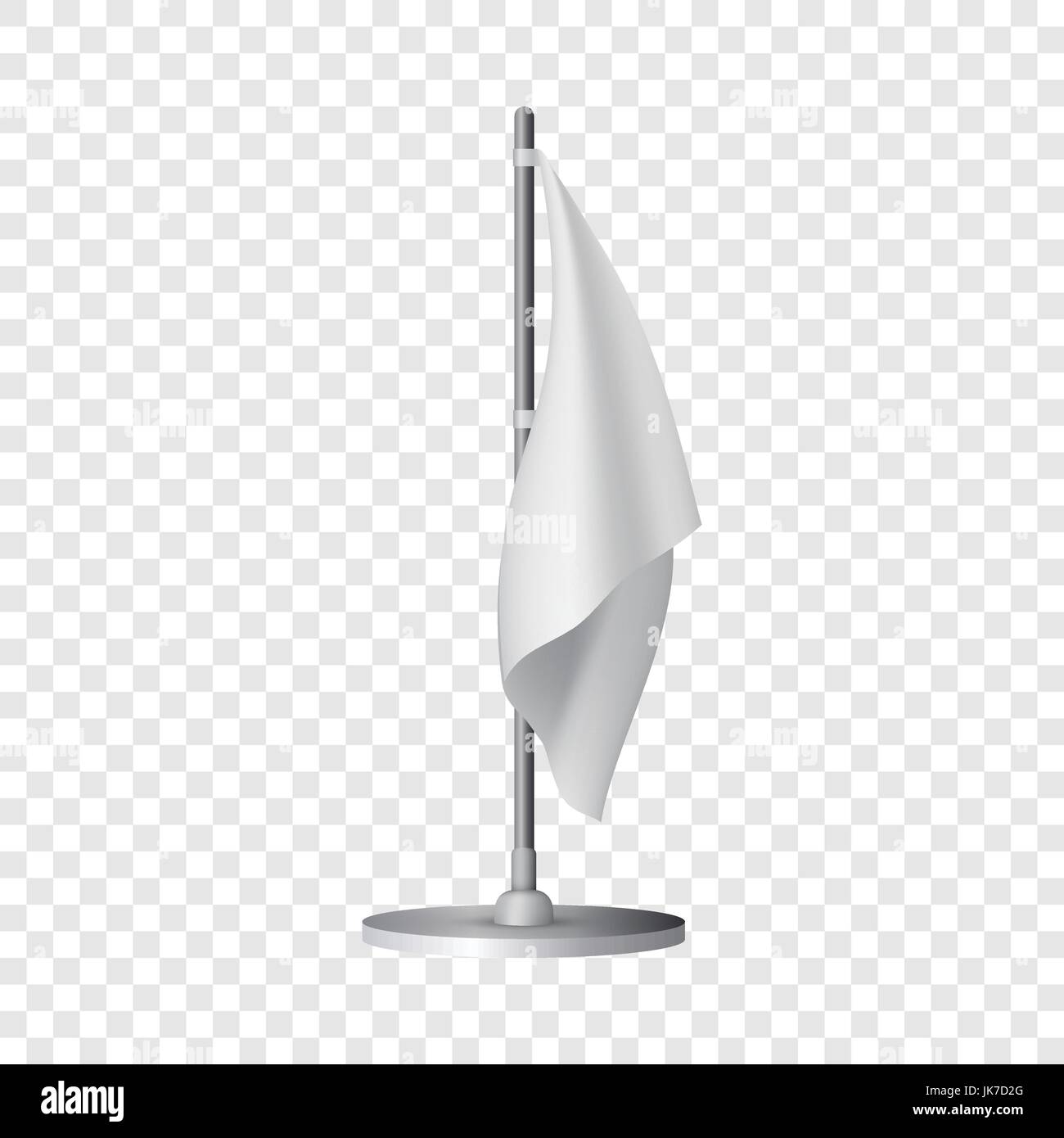 Download White Table Flag Mockup Realistic Style Stock Vector Image Art Alamy