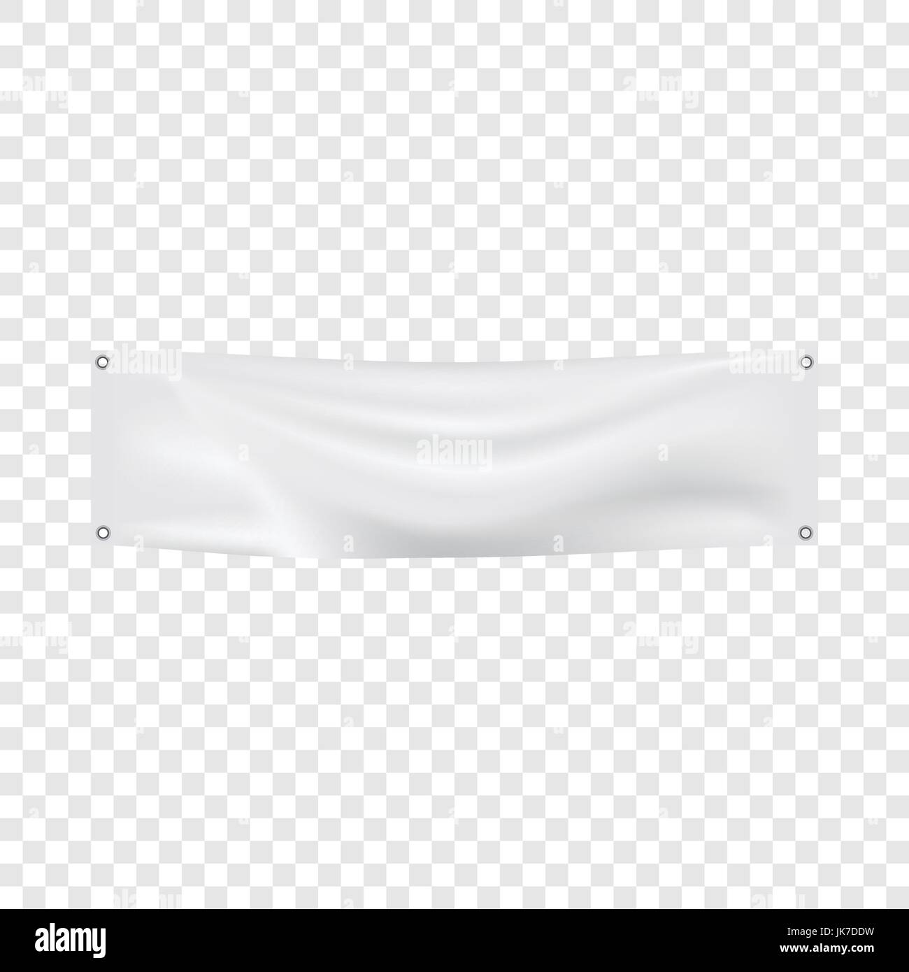 White banner mockup, realistic style Stock Vector Image & Art - Alamy
