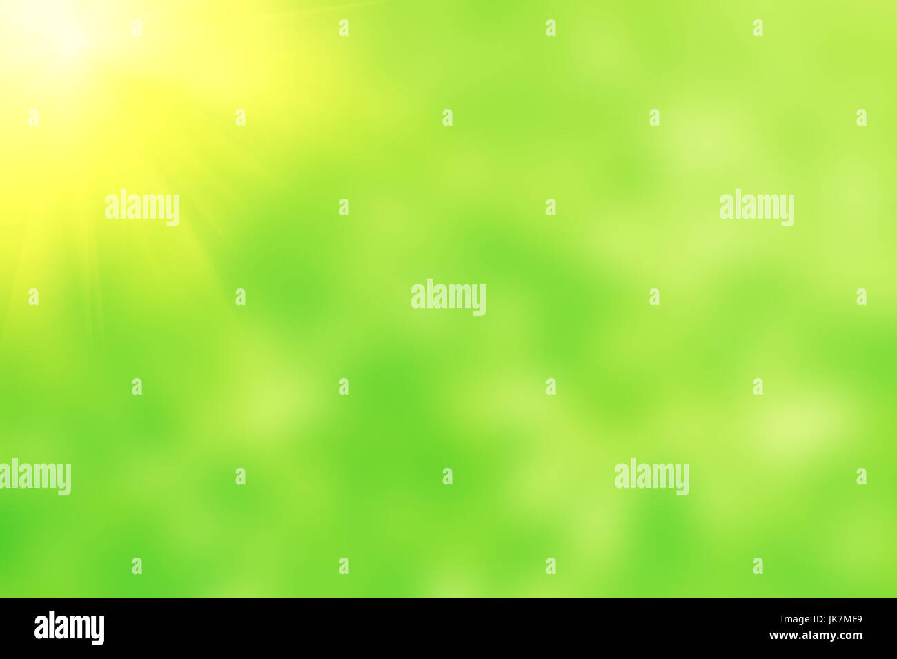 Abstract green blurred and bokeh background Stock Photo - Alamy
