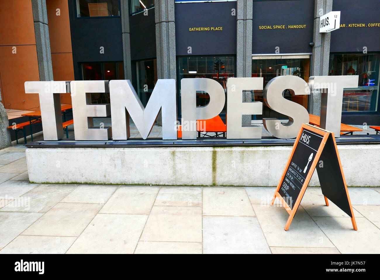 Hus Tempest bar and restaurant,Tithebarn Street,Liverpool,UK Stock Photo