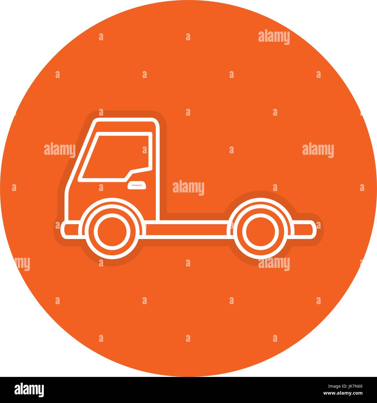 delivery service truck isolated icon Stock Vector Image & Art - Alamy