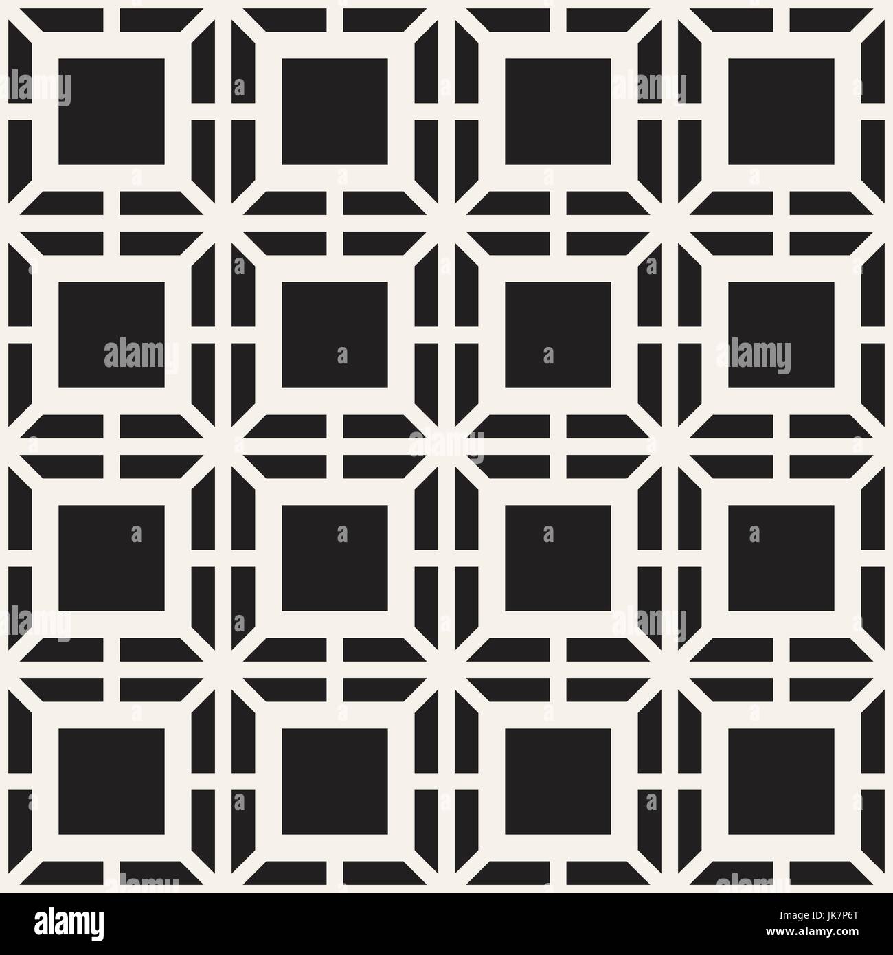 Abstract geometric lines lattice pattern. Seamless vector stylish ...