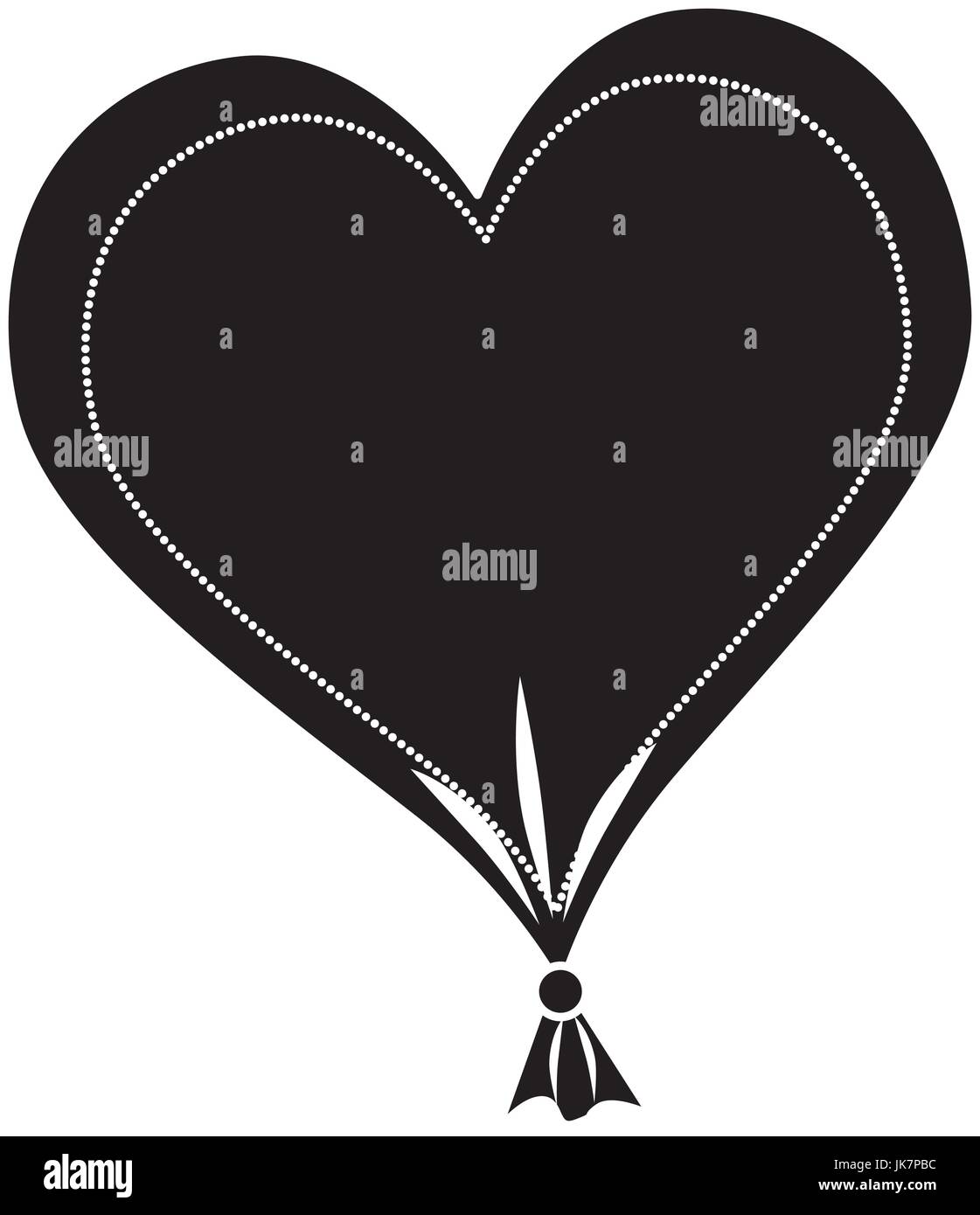 heart love balloon air Stock Vector Image & Art - Alamy