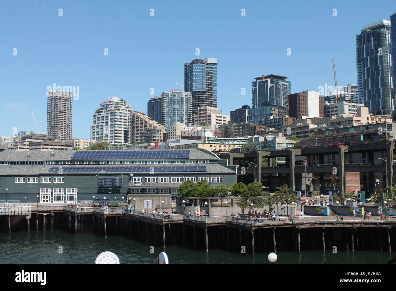 Seattle, Washington USA. pictures of the bautiful city of Seattle in the state of Washington, United states. Stock Photo